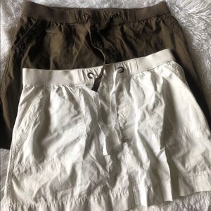 2 Old Navy cotton skirts